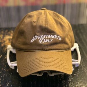 Investments Only Hat Dad Cap